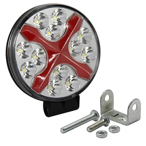Fabricante led luces moto ford barra luz trasero para auto moto round led para caminoes
