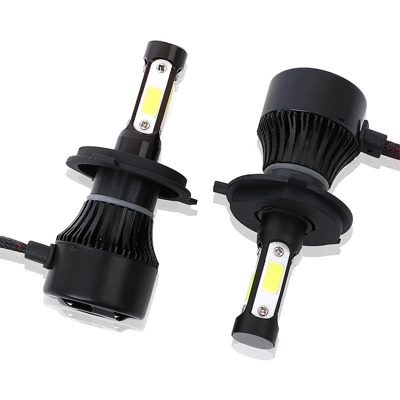 X7 h4 led light 4 sides 8000LM COB car led h4 h7 h1 headlights auto accessories