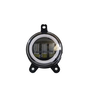 30W 3.5 Inch  Angel Eye Led fog lights for Jeep Wrangler JK with white DRL App control foglamp RGB color change headlight