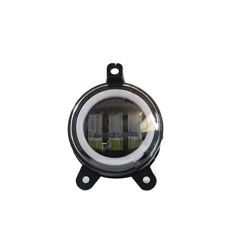 30W 3.5 Inch  Angel Eye Led fog lights for Jeep Wrangler JK with white DRL App control foglamp RGB color change headlight