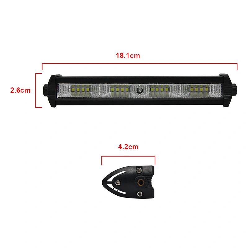 Hot Sale Car Led Ultra-thin 48w Small Single-row Long Strip Maintenance Off-road Roof Modified Spotlight