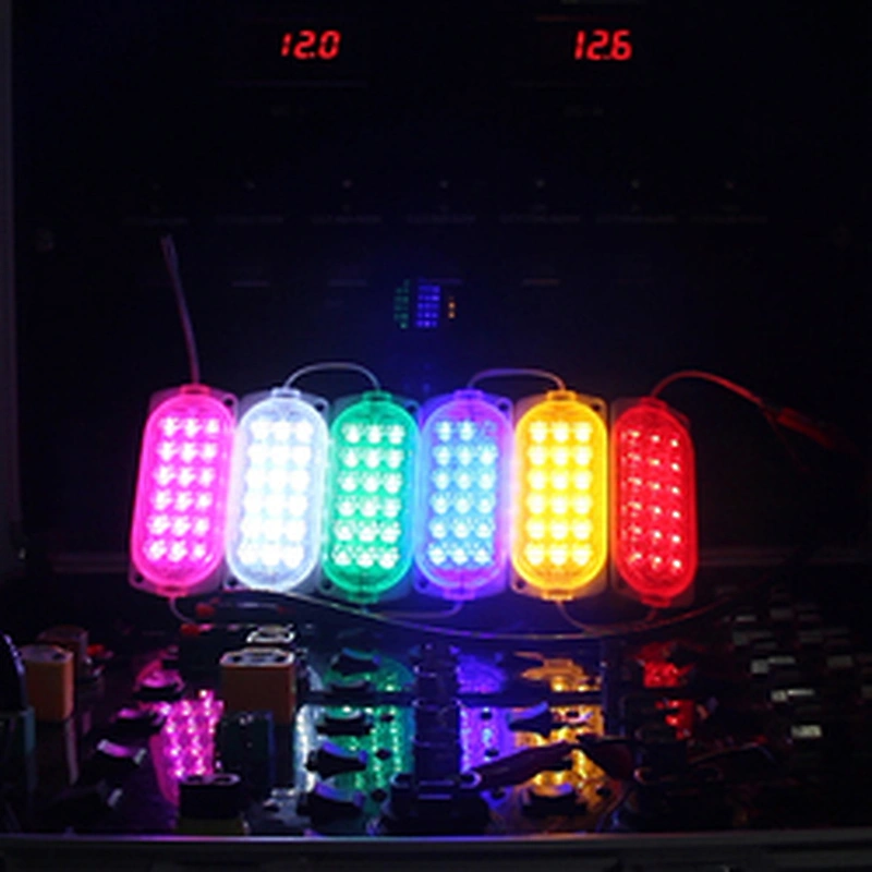 Factory Hot  Sale Waterproof Dc 12v/24v 2pcs 6500k White Injection 2835 Smd Led Module