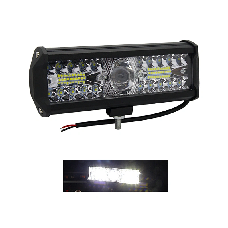 Led Work Light Bar 6000k Spot Flood 7inch 120w Led Spotlights Headlight Kits Beam Suv Trailer Truck Offroad Vehicle Accessoires