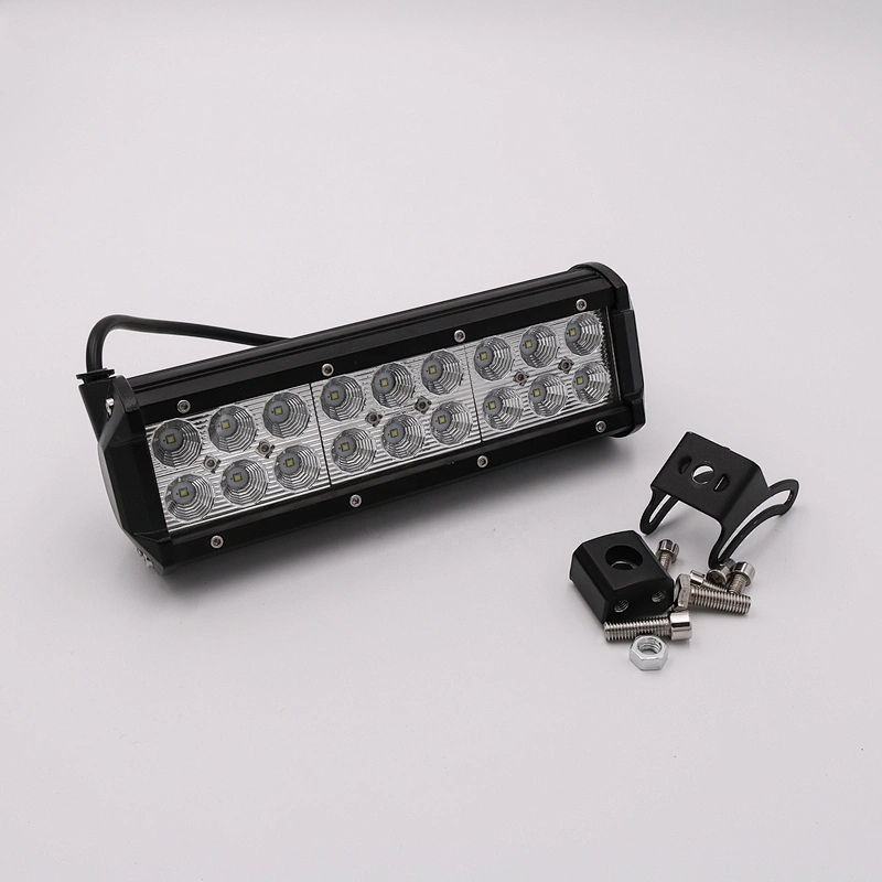 Factory car led 54w strip lights bar flash lights for car barra de luz led para camioneta auto