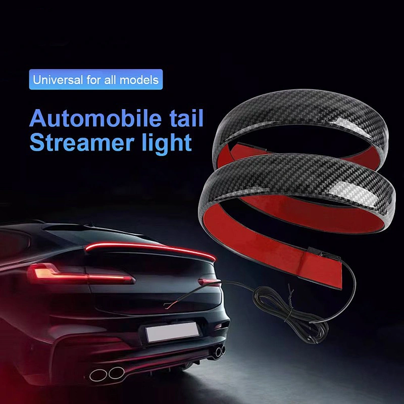 Universal Rear Trunk Spoiler Tail Light Car Led Strip Brake Light Drl Led Light Bars
