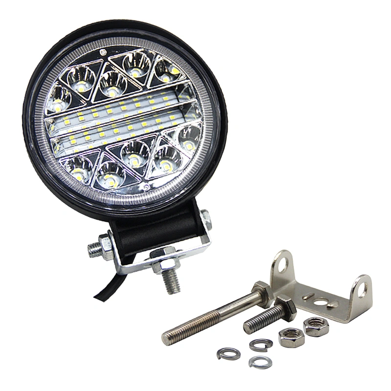 16 Led Auto Led Lightings 4inch Work Lamp Led 42w Car Worklight 42w Round  Led Working Light Flood Spot Beam