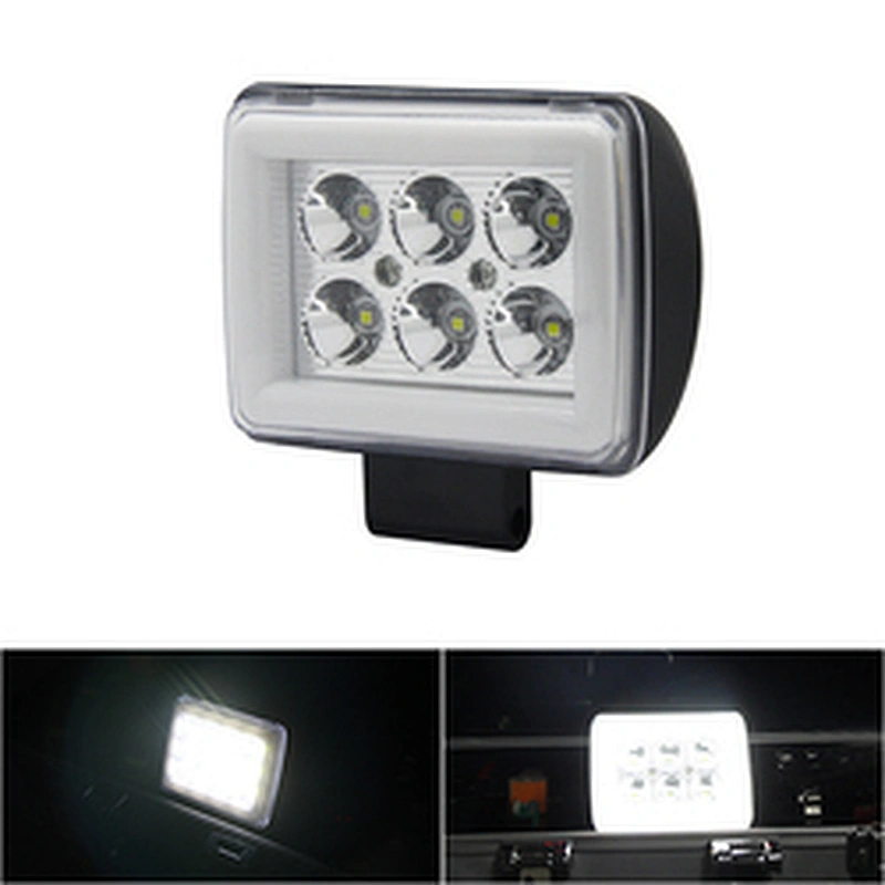 Slim Waterproof Led Work Light 12v Square Flood Light Car Work Light For Trucks Tractors Excavators Offroad Marine