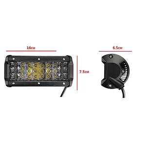 High power 72w led car lamps work light focos led auto luz faro para auto moto coche carro