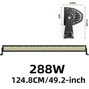 BARRA LED CARRO WHITE-YELLOW 5 FUNCIONES FLASH LUZ BAR LED LIGHTS