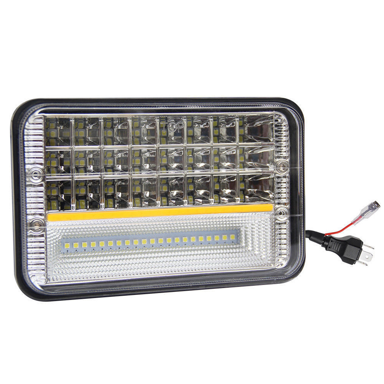 Waterproof led headlight 45w work light bar truck light for truck offroad vehicle cars