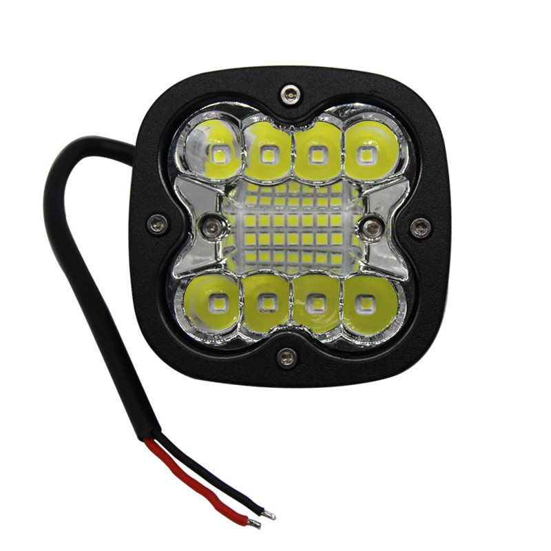 3inch Mini led work light bar Square 60W led Spotlight 12V 24V off road LED Light Bar For Car Fog Lamp Off road Motorcycle