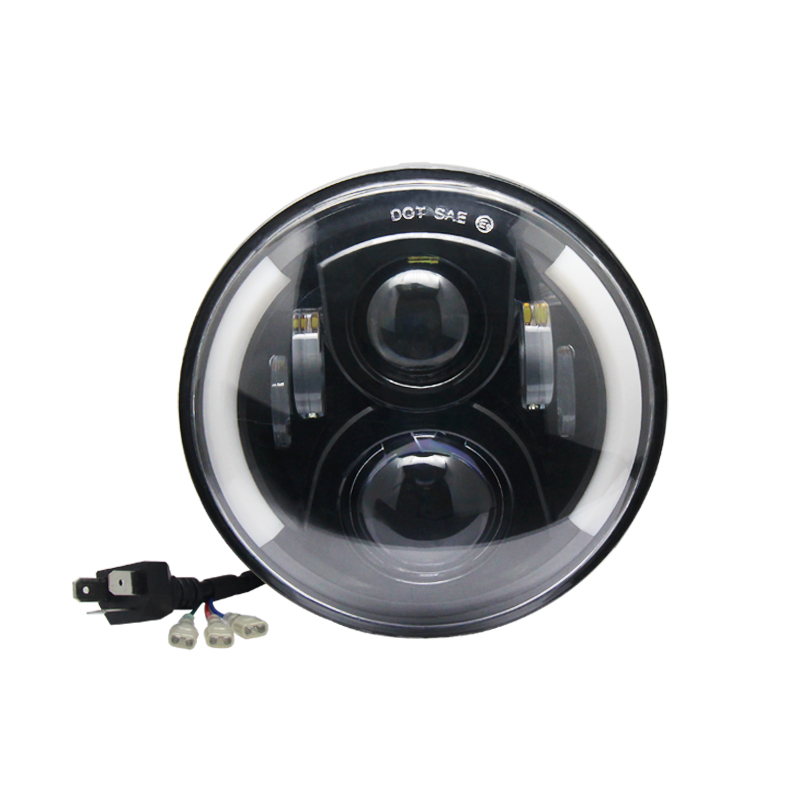 High Quality Led Working Light 30w Drl For Jeep For Wrangler Round  7inch Car Lights Led Headlight Headlamp
