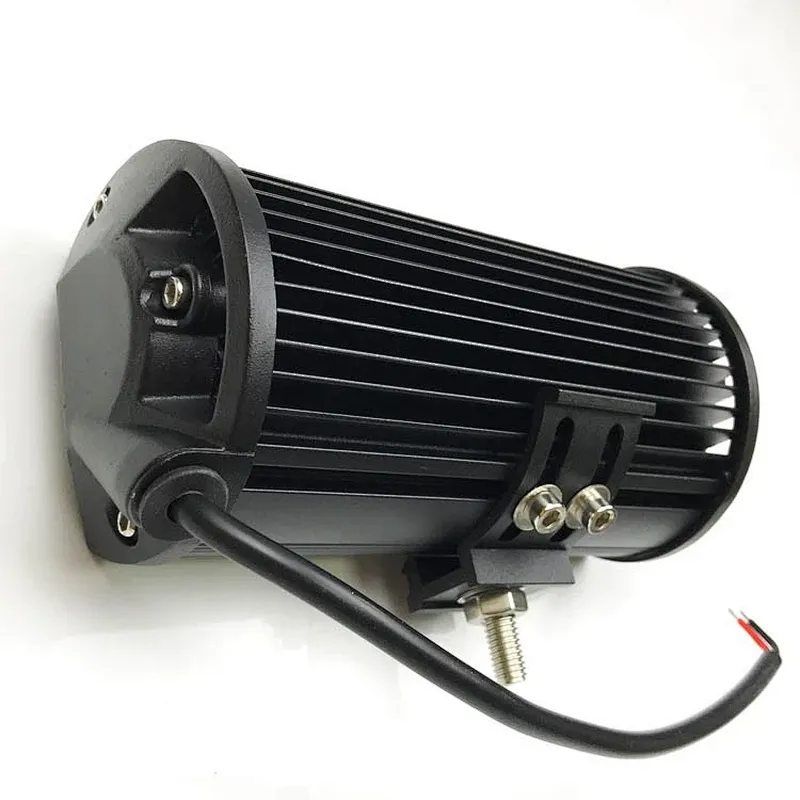 Superior quality fabrica 2021 luces led auto 120w yellow-white luz  Faro Auxiliar Led Alta Potencia Auto Moto Camion