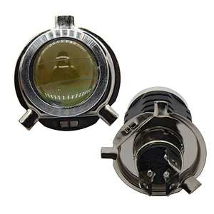 New upgrade  high power  h4 led white-yellow 9w mini truck   motorcycle headlights faro led