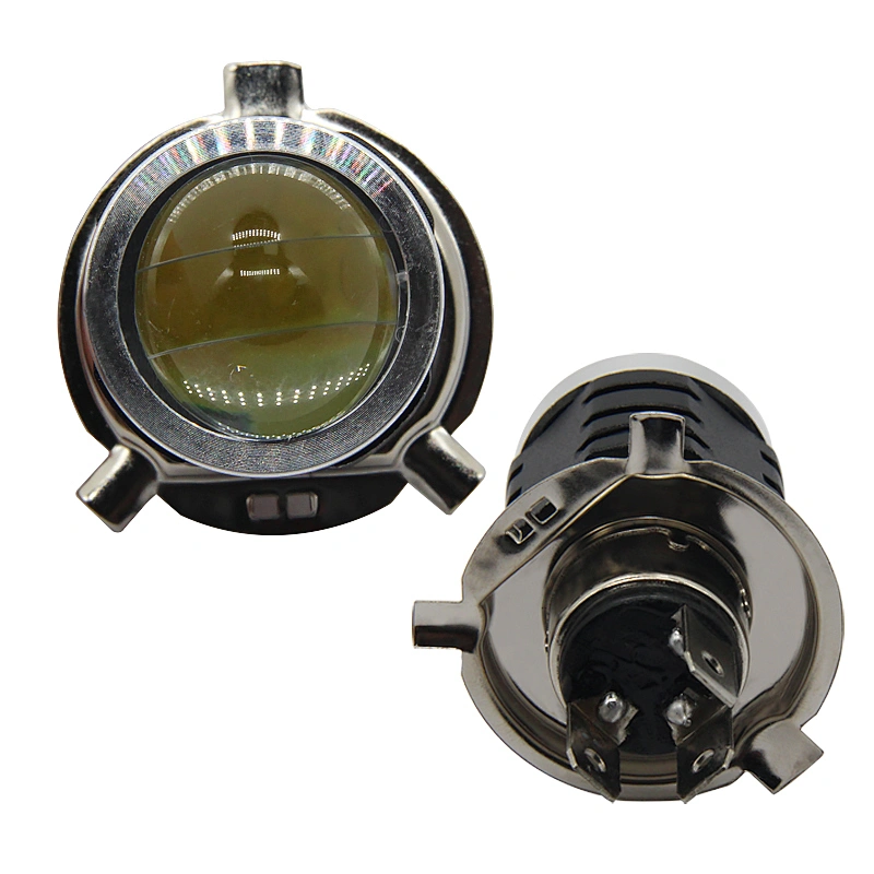 New upgrade  high power  h4 led white-yellow 9w mini truck   motorcycle headlights faro led