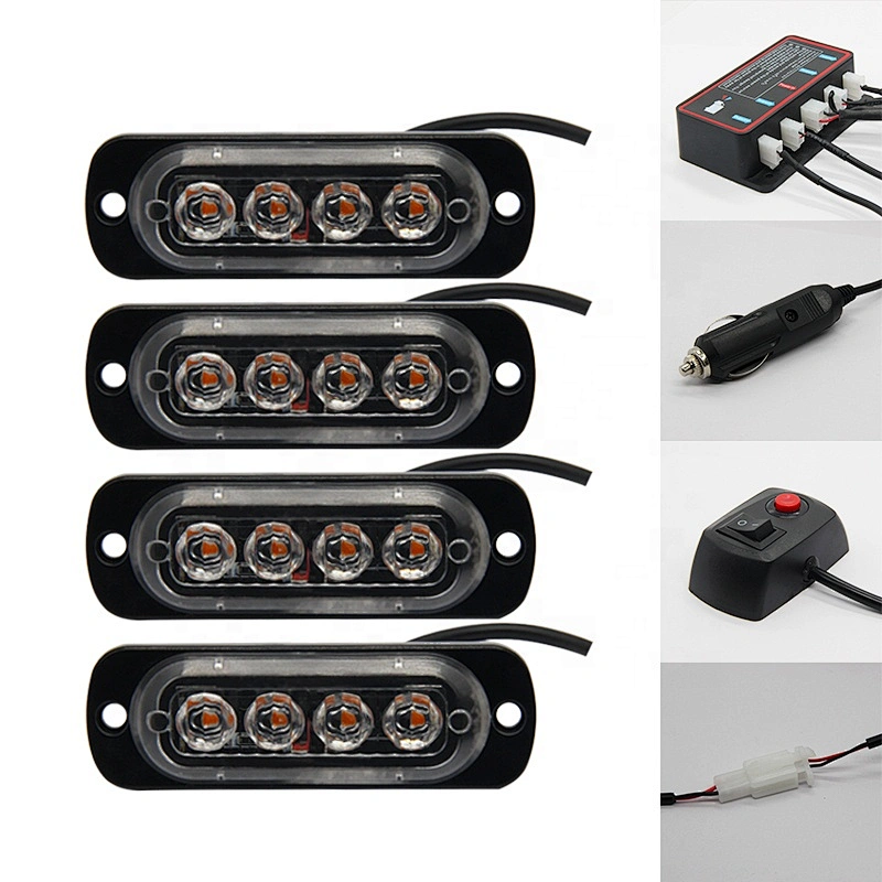 Focos led para camion neblinero led luz trabajo car led work light yellow amarillo led luces