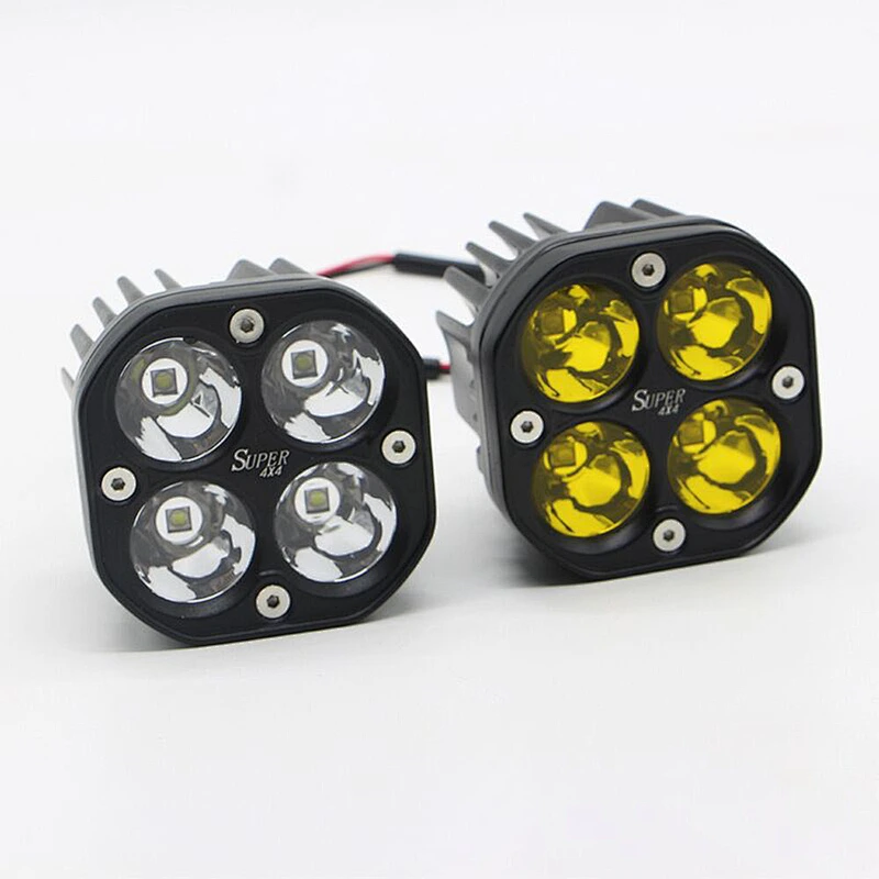 3inch Mini led work light bar Square 40W led Spotlight 12V 24V off road LED Light Bar For Car Fog Lamp Off road Motorcycle