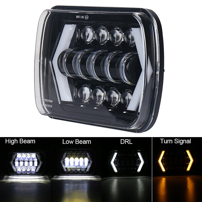 55W Moto Accesorios Motocicleta Led Work light Bar car accessories for Wrangler