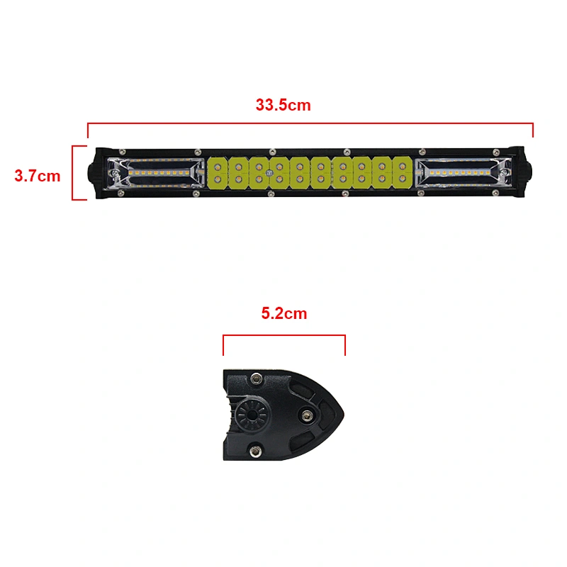 Car Led work Light Bar ATV UTV White Yellow Super Bright Super Slim 7
