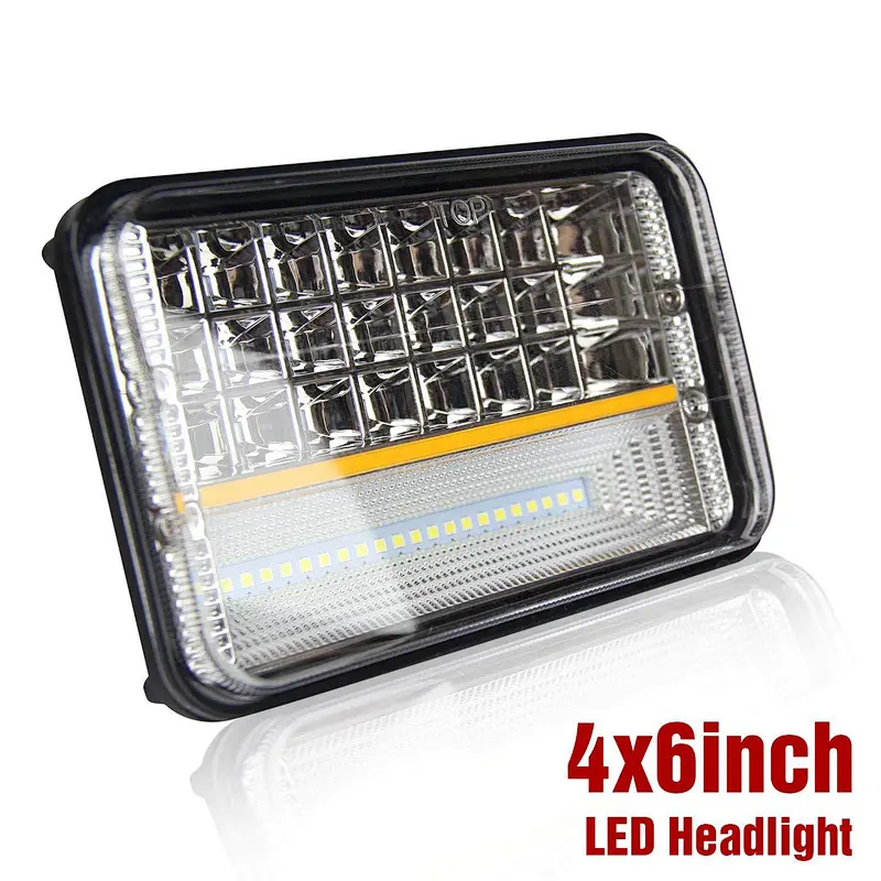 Waterproof led headlight 45w work light bar truck light for truck offroad vehicle cars