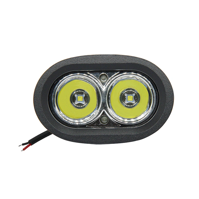 Factory Outlet Auto Lighting System Big Eye Oval LED Work Light With Lens Motorcycle Truck Auxiliary Headlight