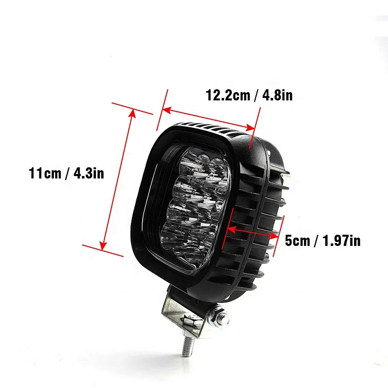 China fabrica LED 48w Working Light Faro luz de trabajo luces led para carros neblinero 4x4 led para auto