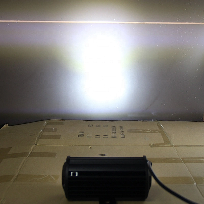 Luces led estrobatica blanca subwoofer barra led flash working light led luz faro para auto