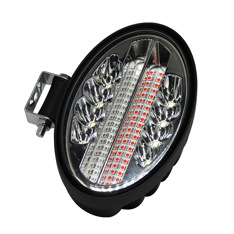 144w Auto Lamp Led Driving Light Headlight White Red Flash Led Work Lamp