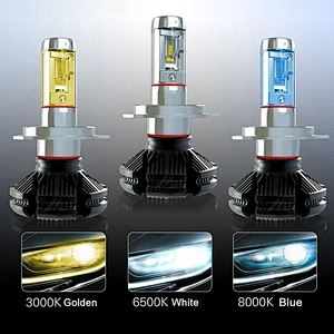 Top-quality  X3 10000LM 8000K  Kit luces led auto h4 auto headlights luces de autobus