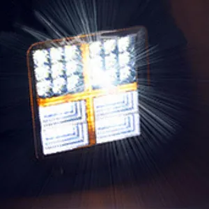 hot salling 2021 Auto Faros Automotriz bicolor estrobo 45w  led light car