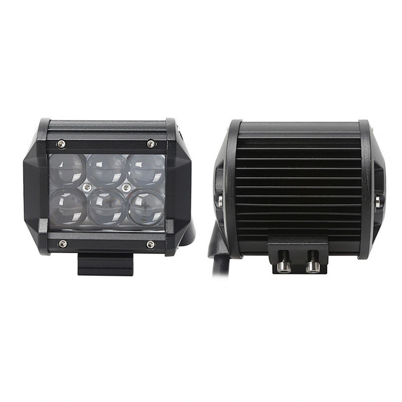4'' 4inch 18W 6D Led Work Light Bar Pods spot Beam Cube Offroad driving light for SUV ATV UTE