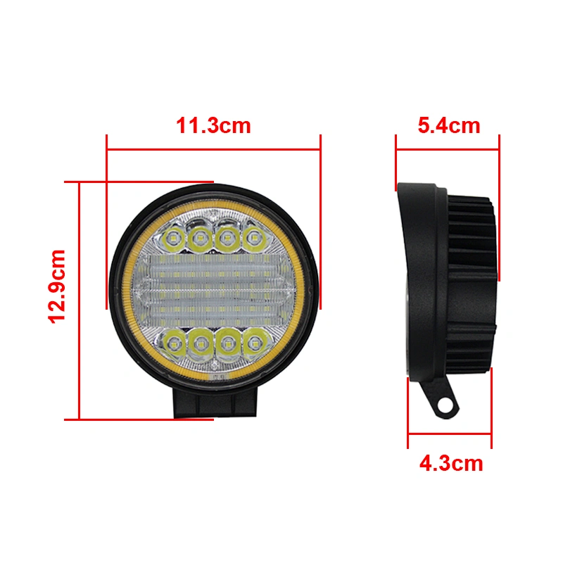 4PULGADAS multifunction work light drl 12V 24V automotive led working light FOR CAR AUTO