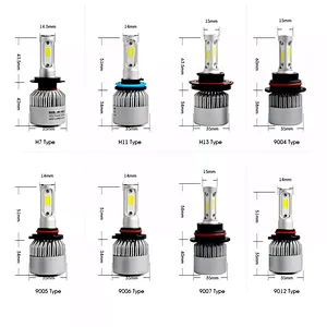 Faros Led Exploradoras COB Lupas Alta/baja Motocicletas  auto led headlight faros delanteros