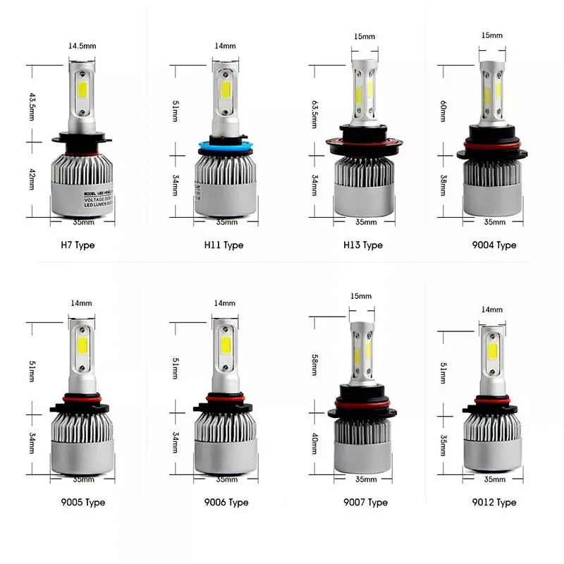 Faros Led Exploradoras COB Lupas Alta/baja Motocicletas  auto led headlight faros delanteros