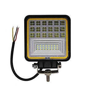 45w Working led light square yellow white lighting fila high power led luz luces para carro