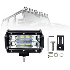 72W led lights cars automovil luces led iluminacion para camiones