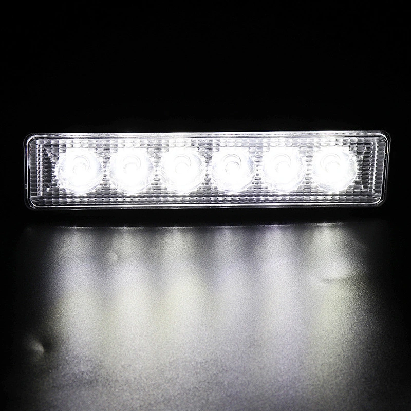 18W barras de luz led para camiones auto moto car lights bar