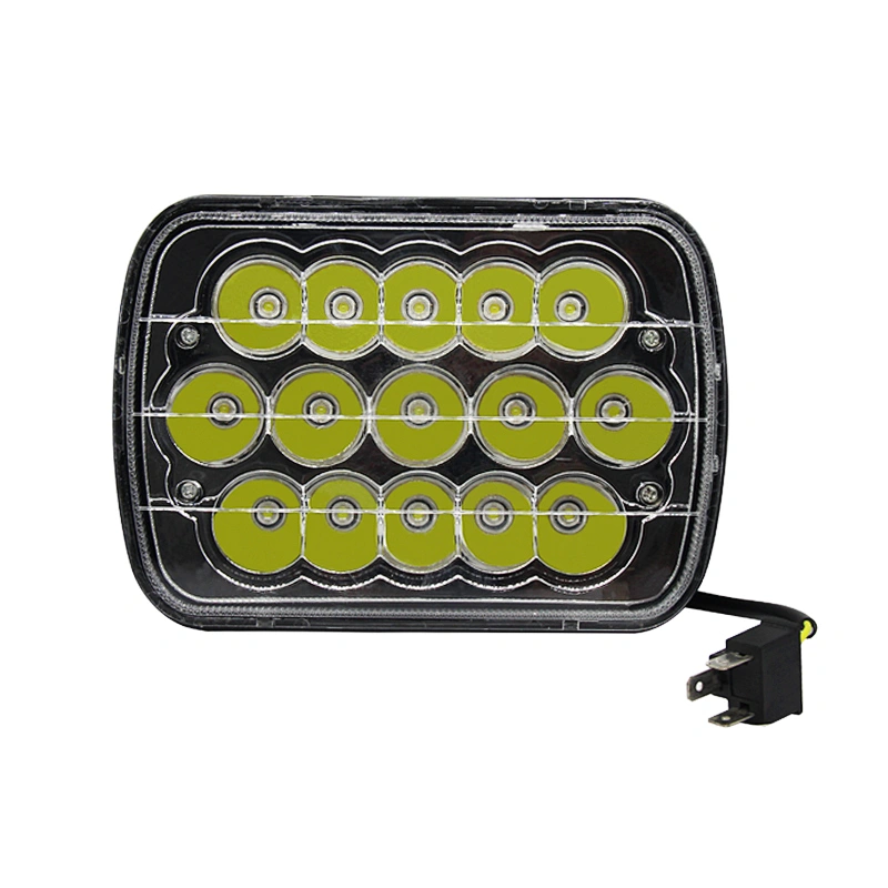 Automotive Lighting System  45w 5 Inch Work Lights For Trucks  Off-road Motorcycles Spotlight Driving Lights