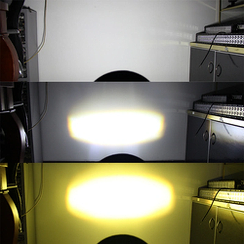 Custom High Power Cob Round Auto Motorcycles Front Light 12 Volt 7 Inch Off Road Car Led Headlight For Moto