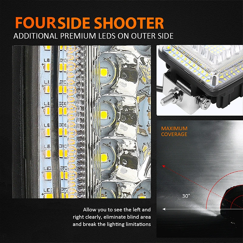 231W High Quality Led Work Light high Power Motorcycle led headlight auto lighting system