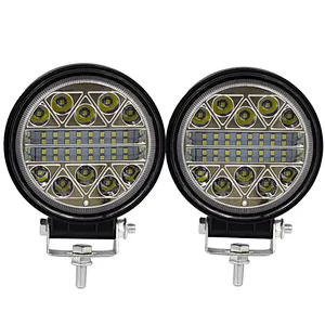 New Developed Combo Beam 12v 24v Lmpara De Trabajo De Luz Led 4x4 4inch  Led Working Light For Car And Trucks
