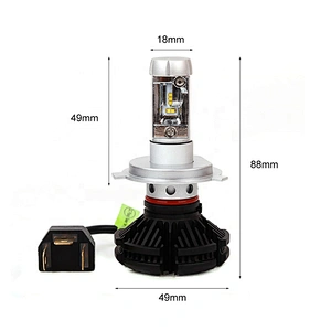 Headlights led para autos camion for cars truck Kit Led 80w Led H7 H4 9005 9006 8000 Lm x3 new faros delanteros