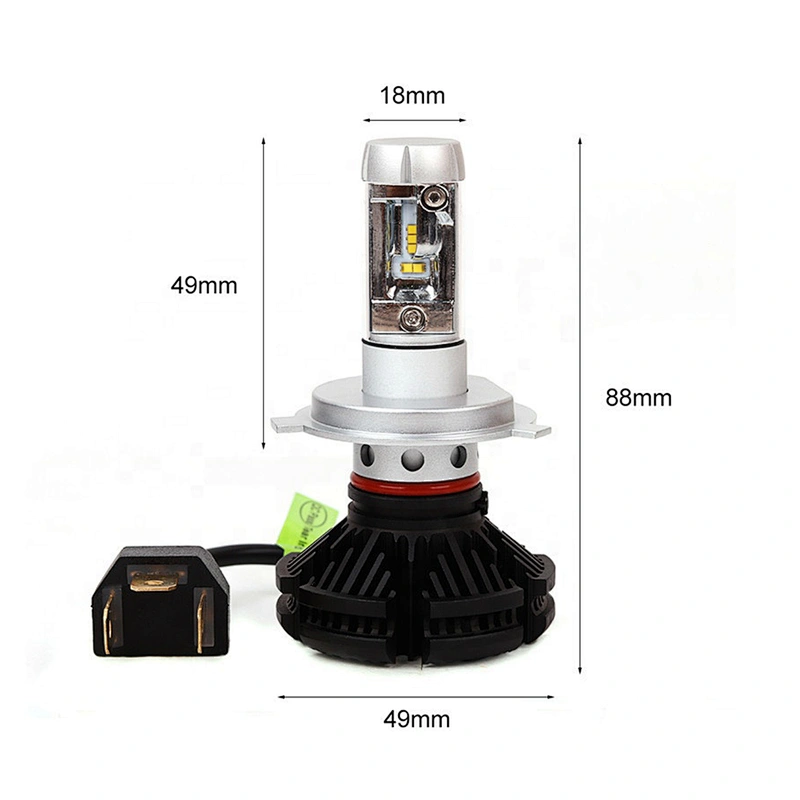 Headlights led para autos camion for cars truck Kit Led 80w Led H7 H4 9005 9006 8000 Lm x3 new faros delanteros