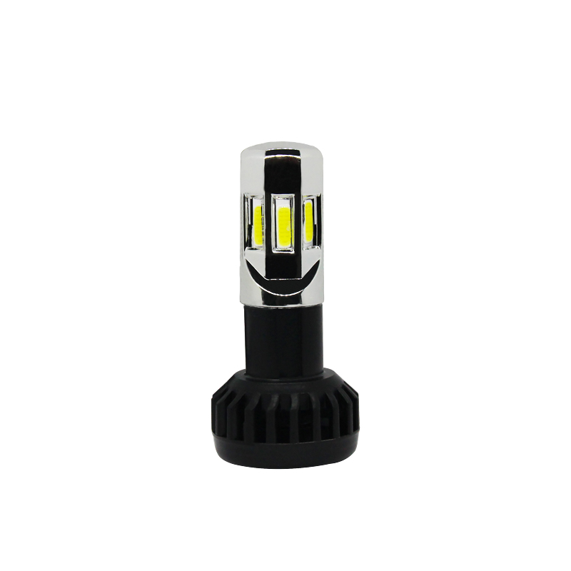 New Products  H6 Ba20d Led Motorcycle Headlight 2000lm 3cob Moto Bulb Motorbike Atv Scooter Led Head
