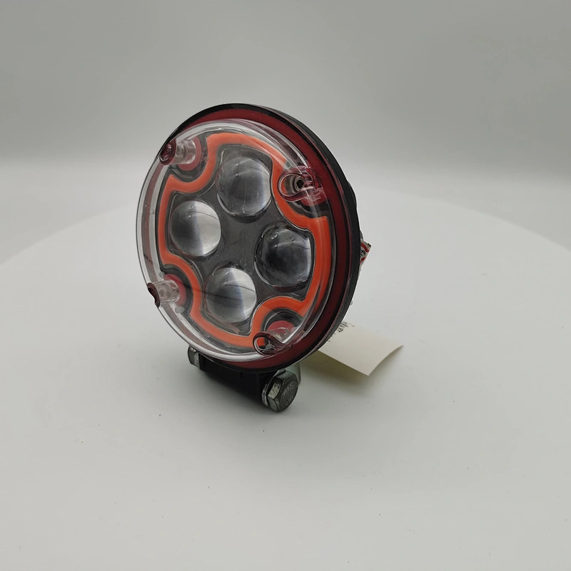 4inch 12w IP67 waterproof 14D LED working light with Angel Eyes flash Function Car Led light