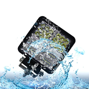 Auto Lighting System 12v-24v 48w Spot Flood Led Work Light 25mm 35mm 45mm  Led Headlight For  Tractor/off Road/car