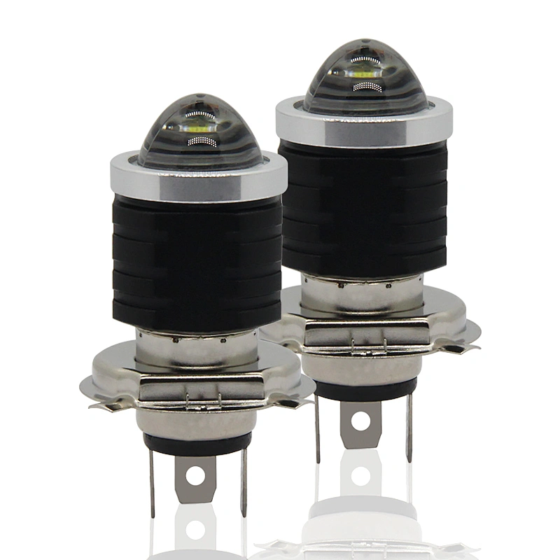 New upgrade  high power  h4 led white-yellow 9w mini truck   motorcycle headlights faro led