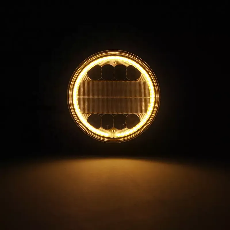 auto lighting system led angel eyes   faro Led Lupa Cuadrado redondo 4x4 Off Road  Moto luz auto led