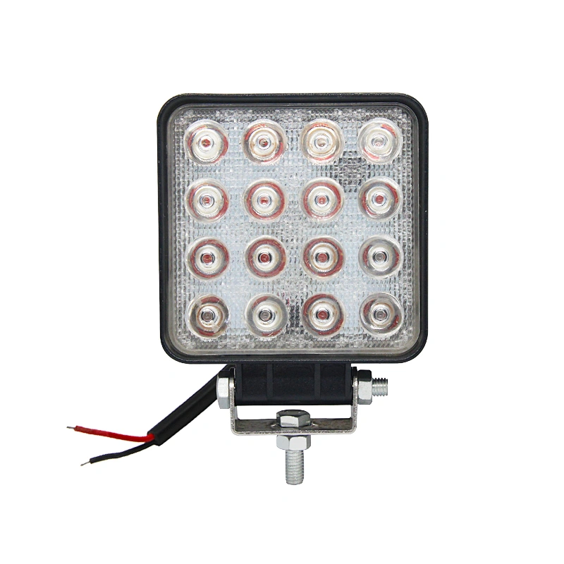 High Power Led Auto  Car Headlight 16SMD*3W White And Yellow  LED Car Additional Headlights Are Suitable For All Models