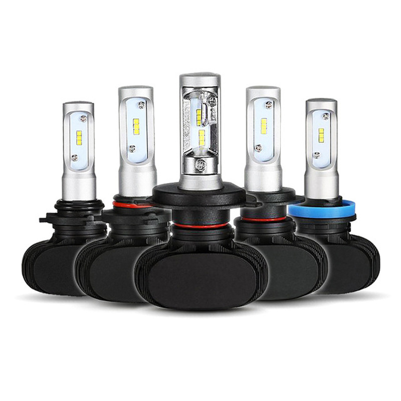 S1 carro veiculos automotriz bombillos led para autos car led headlights high beam H4 9005 50W CSP